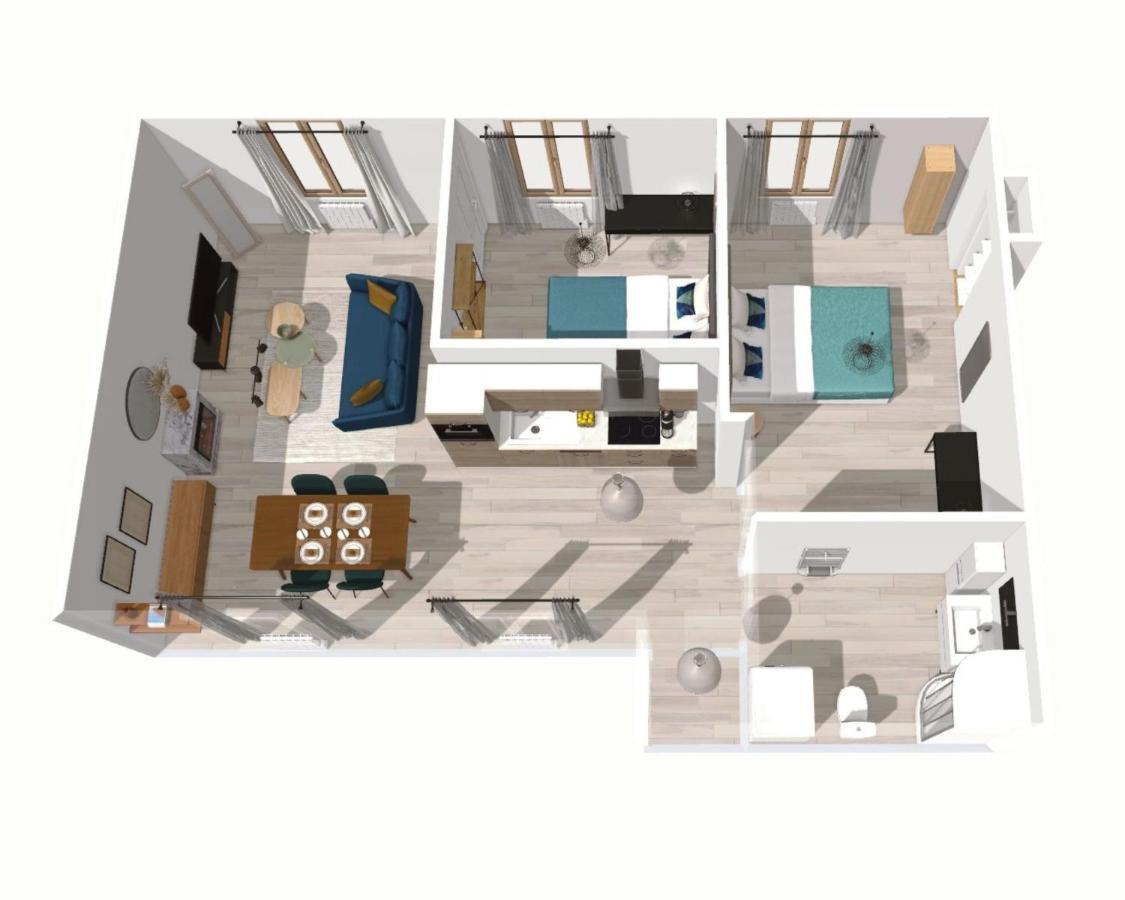 Artsmalt *Ideal Pro * Proche Commerces * 2 Chambres * Tout Confort 蒙吕松 外观 照片